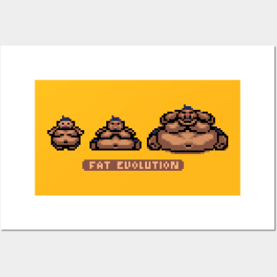 Fat Evolution Posters and Art